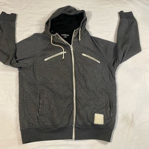 Vintage Ecko unltd Distressed Hip Hop Grey hoodie Size XL